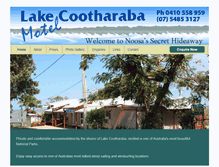 Tablet Screenshot of cootharabamotel.com